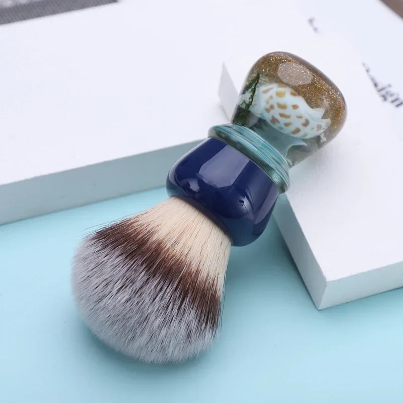 YAQI Atlantis Synthetic Hair Shaving Brush Portable Travel Cleaning