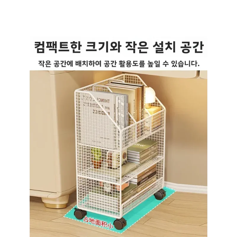 1 3 Levels Mesh Metal File Crate Organizer Wheels Layered Cart