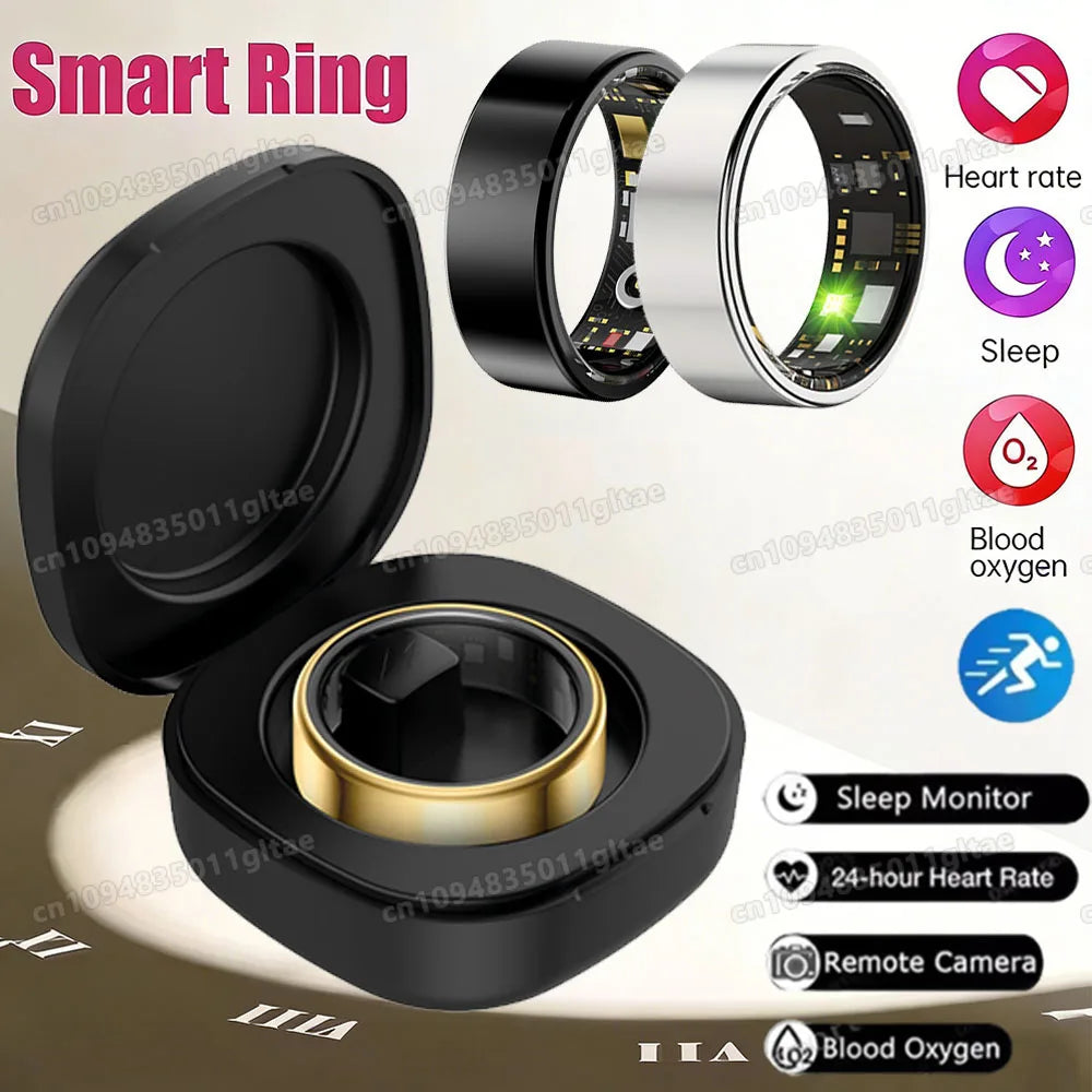 2026 Smart Ring Blood Pressure Heart Rate Sleep Monitoring Smartring