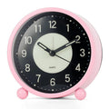 Retro Glow-in-the-Dark Battery Desk Alarm Clock – Silent
