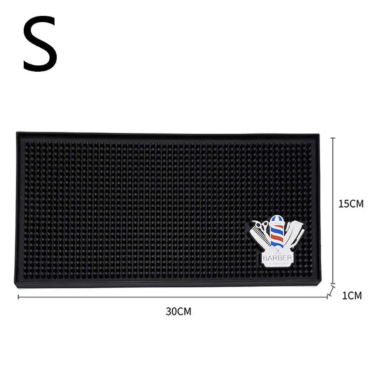 Silicone Non-Slip Barber Station Mat | Salon Tool Organizer