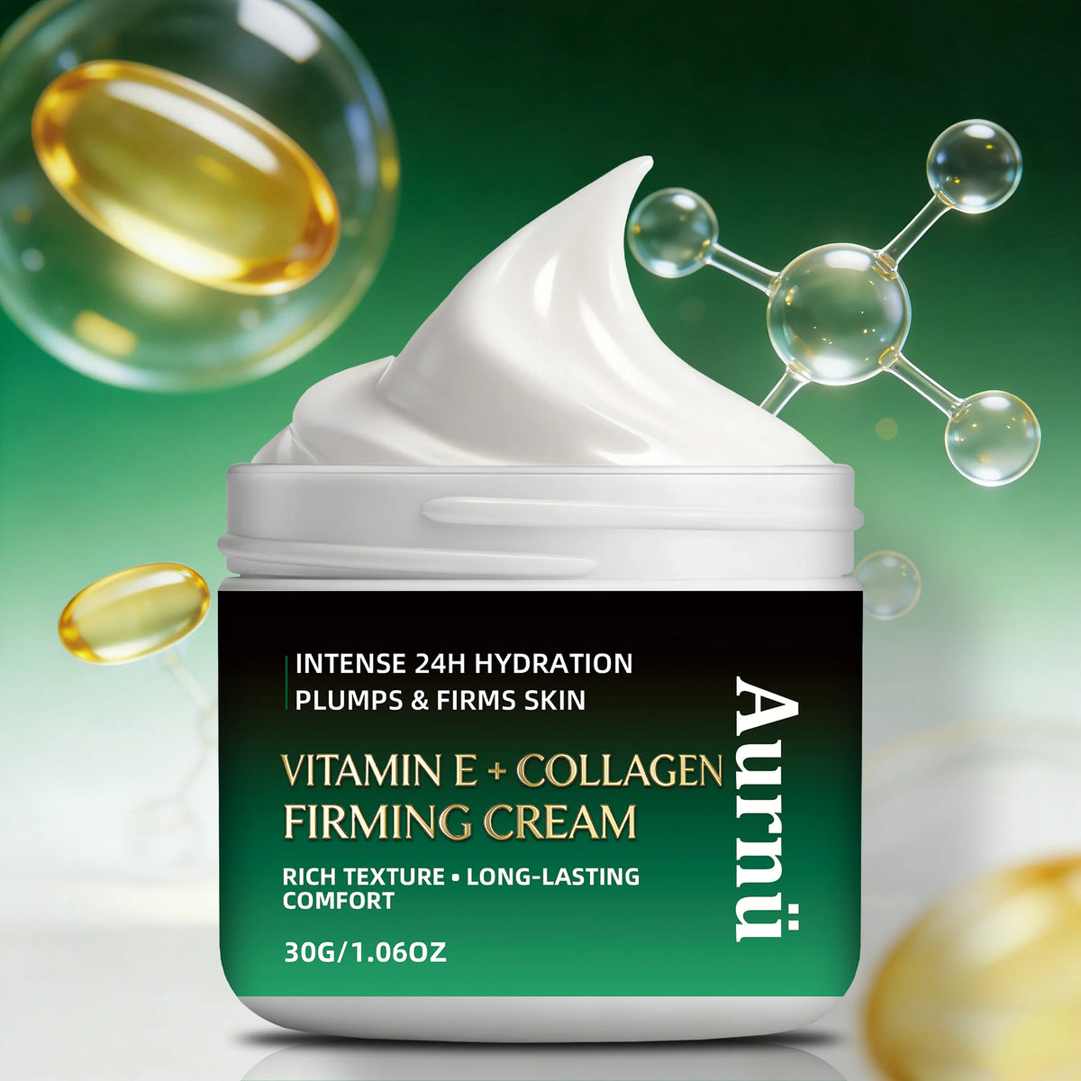 Aurn VITAMIN E COLLAGEN FIRMING CREAM Hydrating Tightening Formula