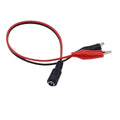 DC 5.5x2.1mm Alligator Clip to DC Power Plug Adapter 25CM