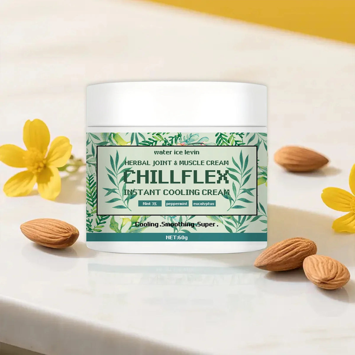 CHILLFLEH Cooling Cream – Mint & Eucalyptus Body Cream 60g