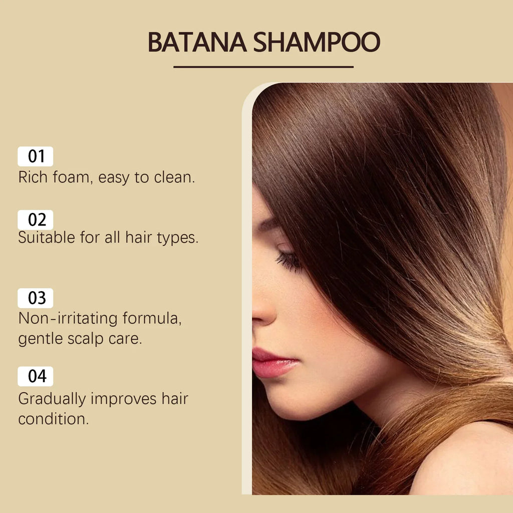 Batana Oil Shampoo – Cleanse, Dandruff Control & Moisturise
