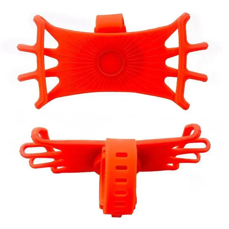 360° Rotatable Silicone Phone Mount for Bike & Motorcycle