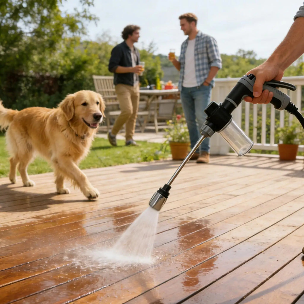 Portable Pressure Washer Gun | Adjustable Nozzle Car & Garden