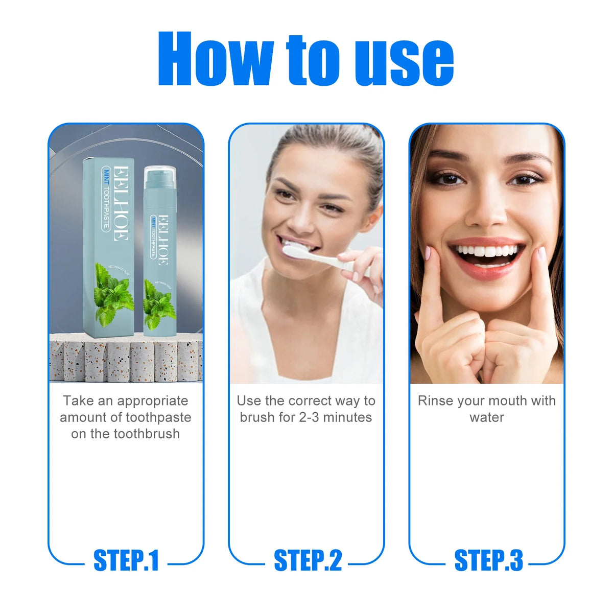 Eelhoe Fruity Whitening Toothpaste – Stain Removal & Fresh Breath