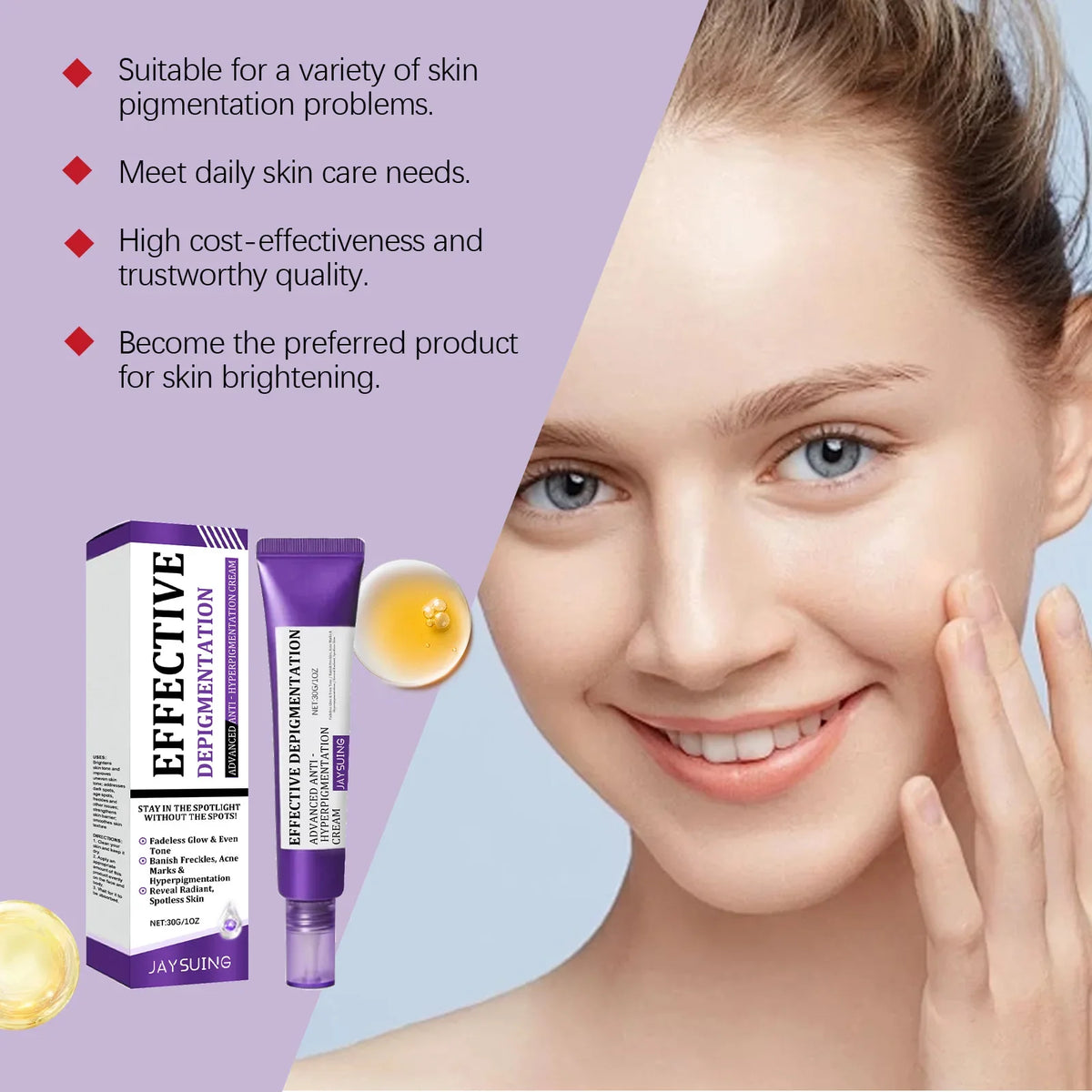 Jaysuing Retinol Moisturizing Cream – Brighten & Even Skin 30g