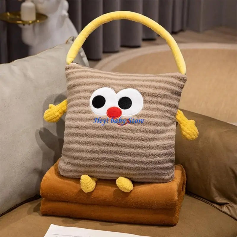 Soft Plush Hug Throw Pillow | Home, Office & Travel Comfort