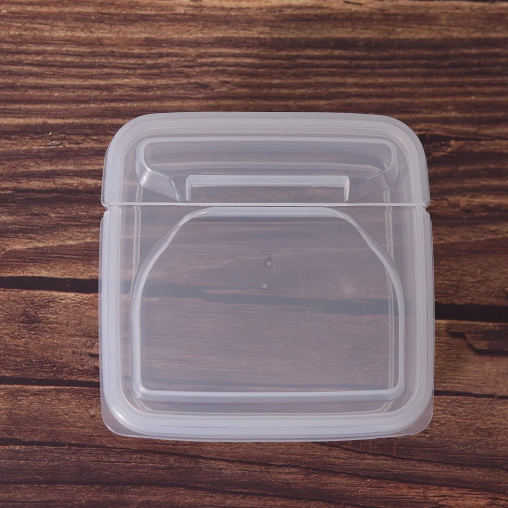 Transparent Flip Storage Box – PP Plastic for Jewelry & Beads