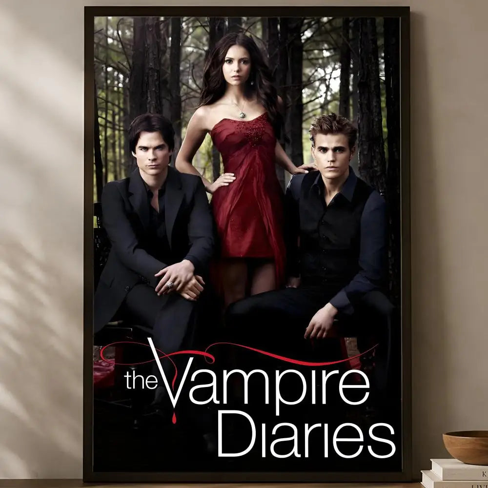 Vampire Diaries HD PVC Self-Stick Wall Art Poster