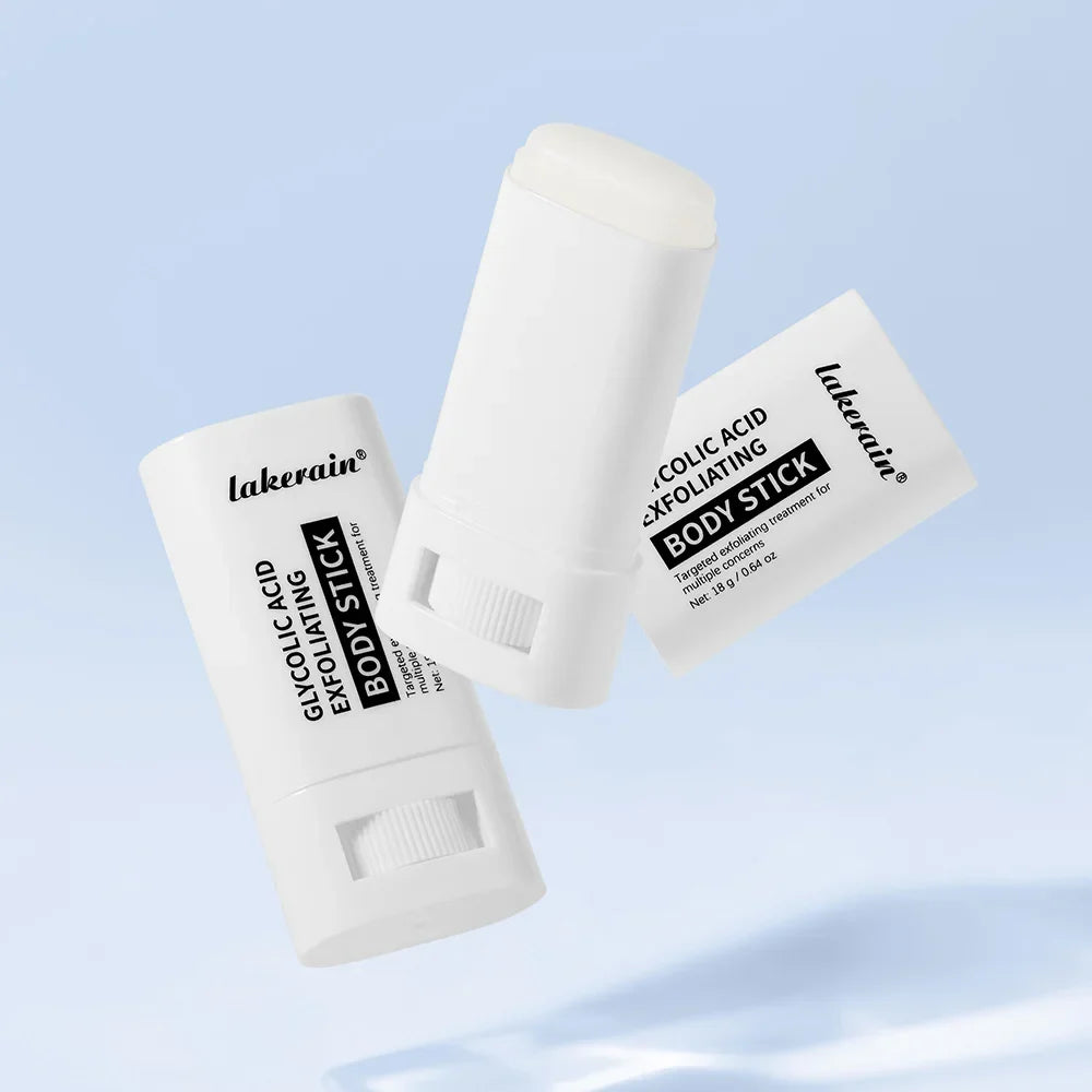 Lakerain Glycolic Acid Exfoliating Body Stick | Smooth & Moisturize