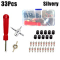 Tire Valve Stem Core Remover Tool Kit – Car Bike Motorcycle