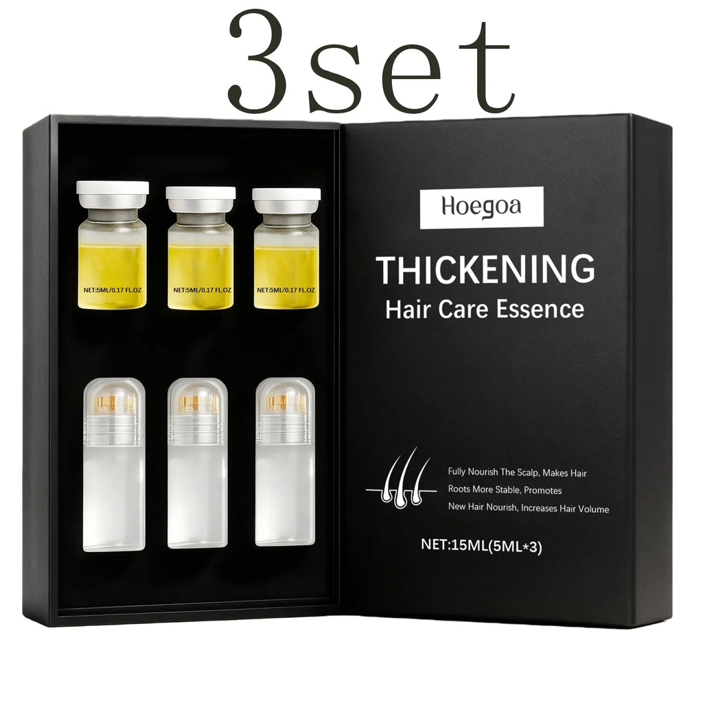 Hair Care Kit with Roller Applicator – Scalp Massage & Nourish