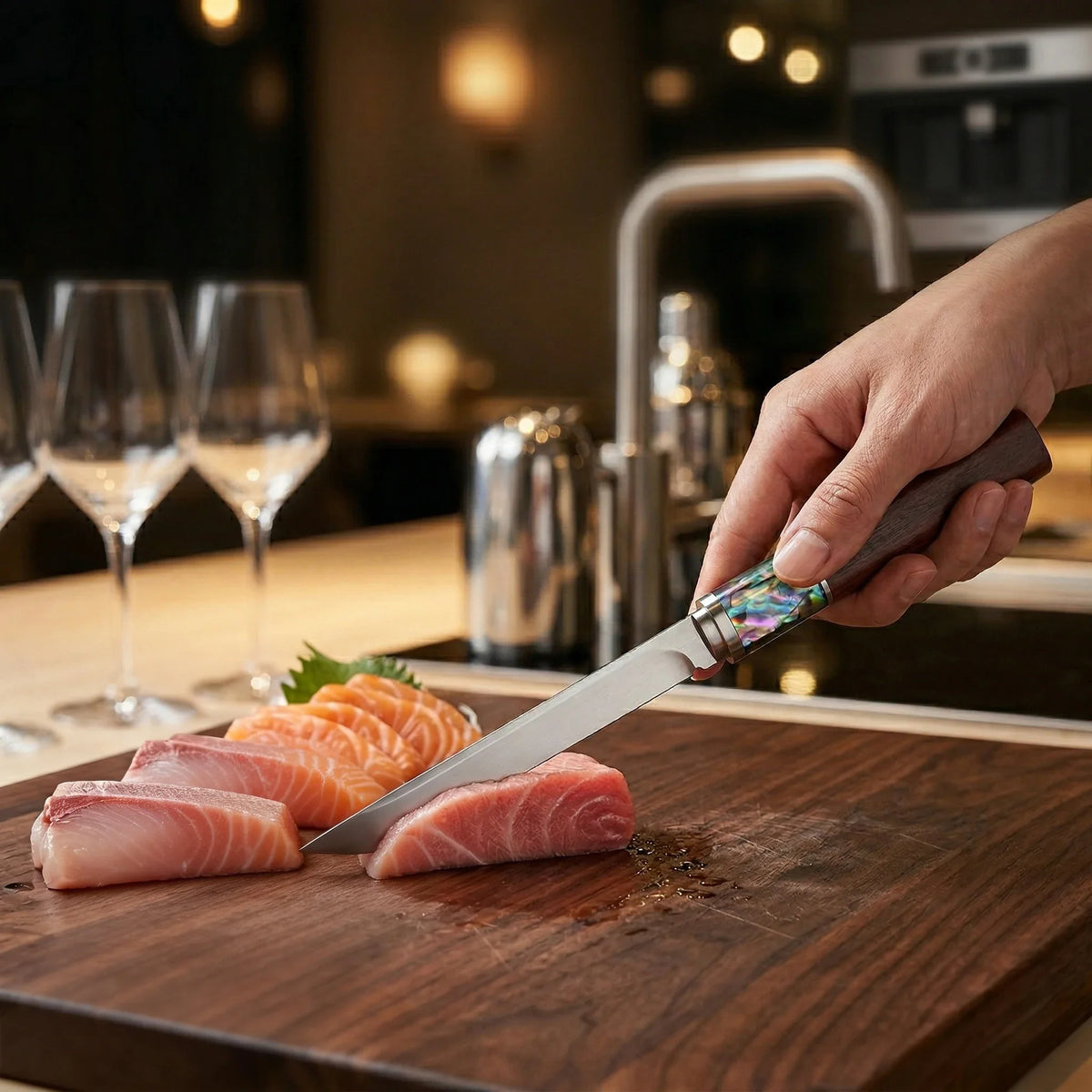Japanese Chef Knife Set 1/2/3-Piece with Sheath | Stainless Steel
