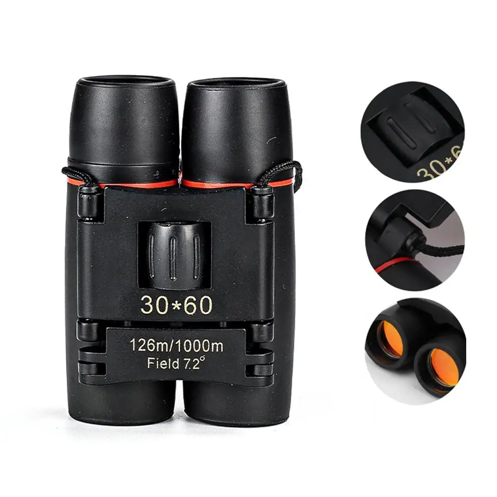 30x60 HD Folding Binoculars – Low Light & Bird Watching
