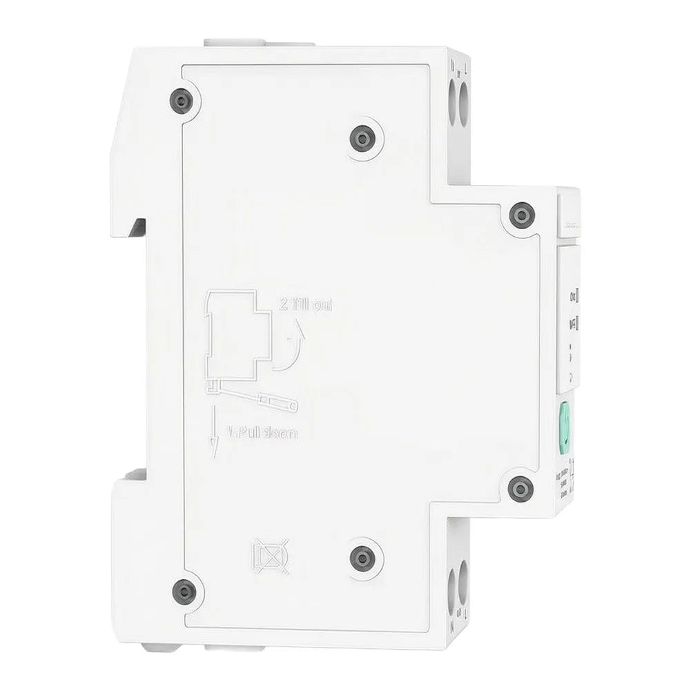 Smart Rail Switch 32A Zigbee 3.0 – Energy Monitor & Automation