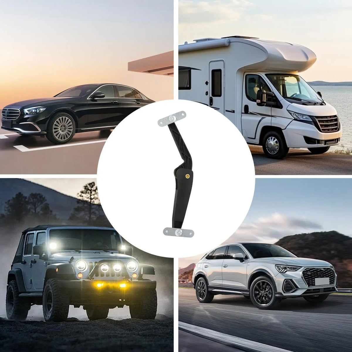 Roof Box Support Arm – Shock Absorbing, Rustproof Car Carrier