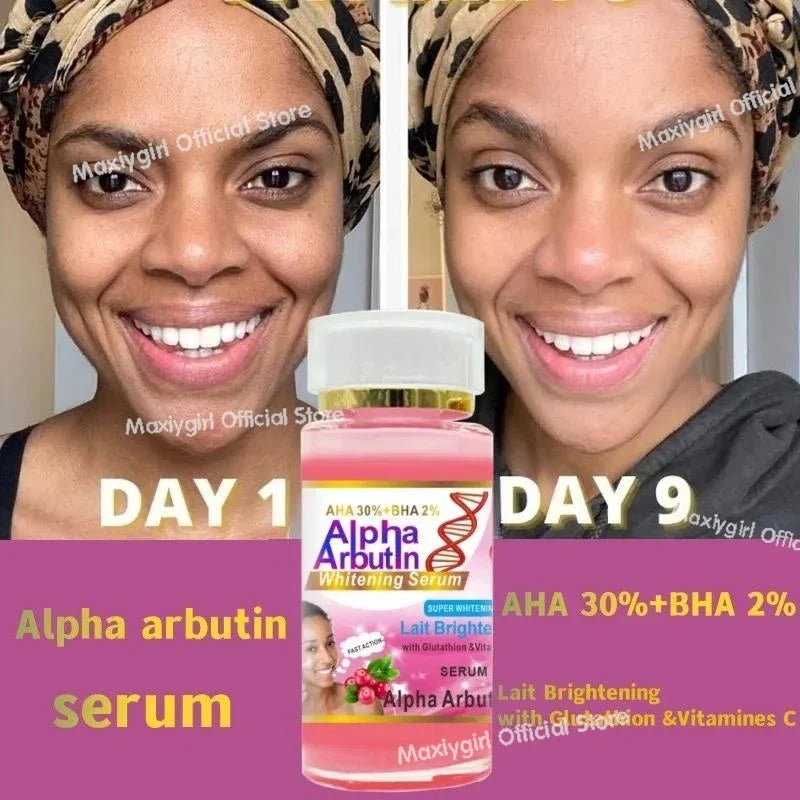 Alpha Arbutin Serum AHA 30% BHA 2% Brightening Face Cream