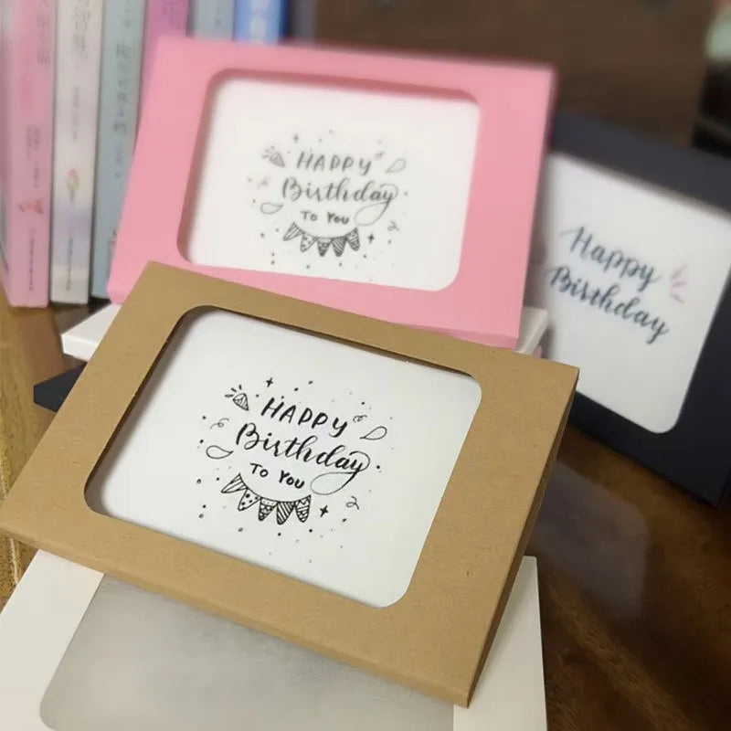 Flame Burning Envelope Greeting Cards – 4-Set DIY Birthday Gift