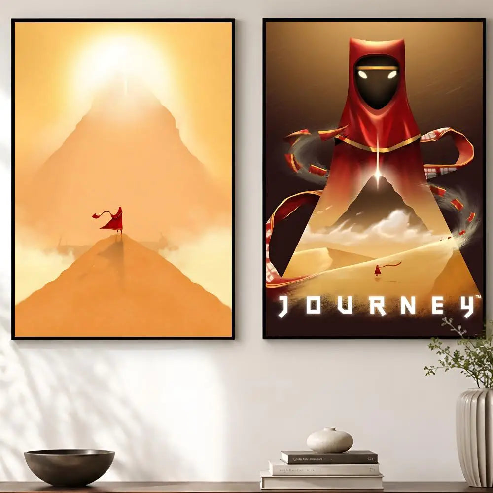 Journey Album Self-Adhesive Wall Poster – HD Waterproof Art Print