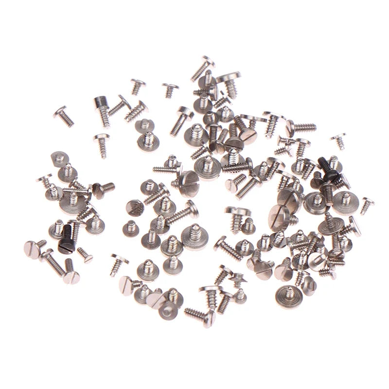 100Pcs Precision Mixed Watch Screws – Watchmaker Repair Kit