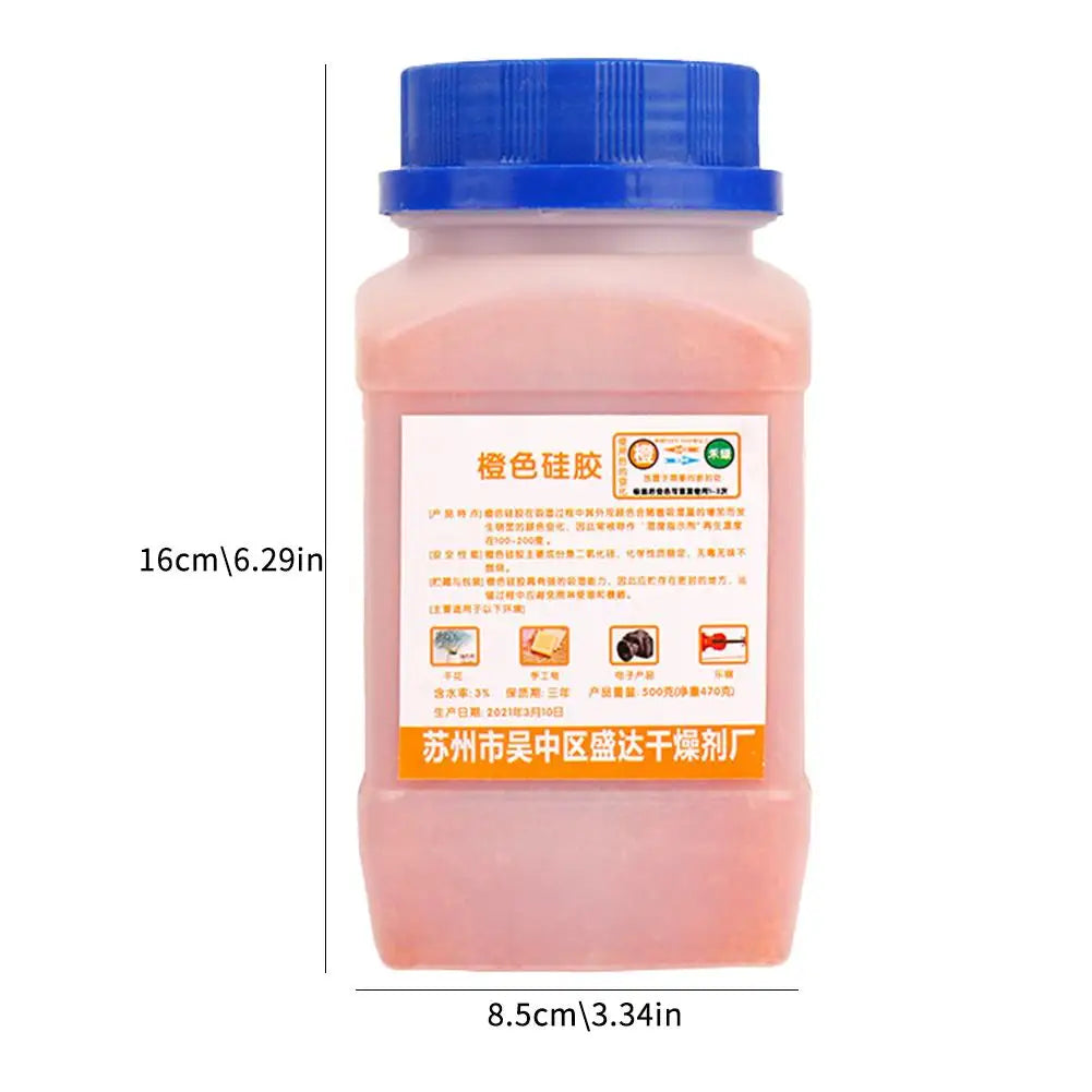 Reusable Color-Changing Silica Gel Desiccant | Moisture Absorber