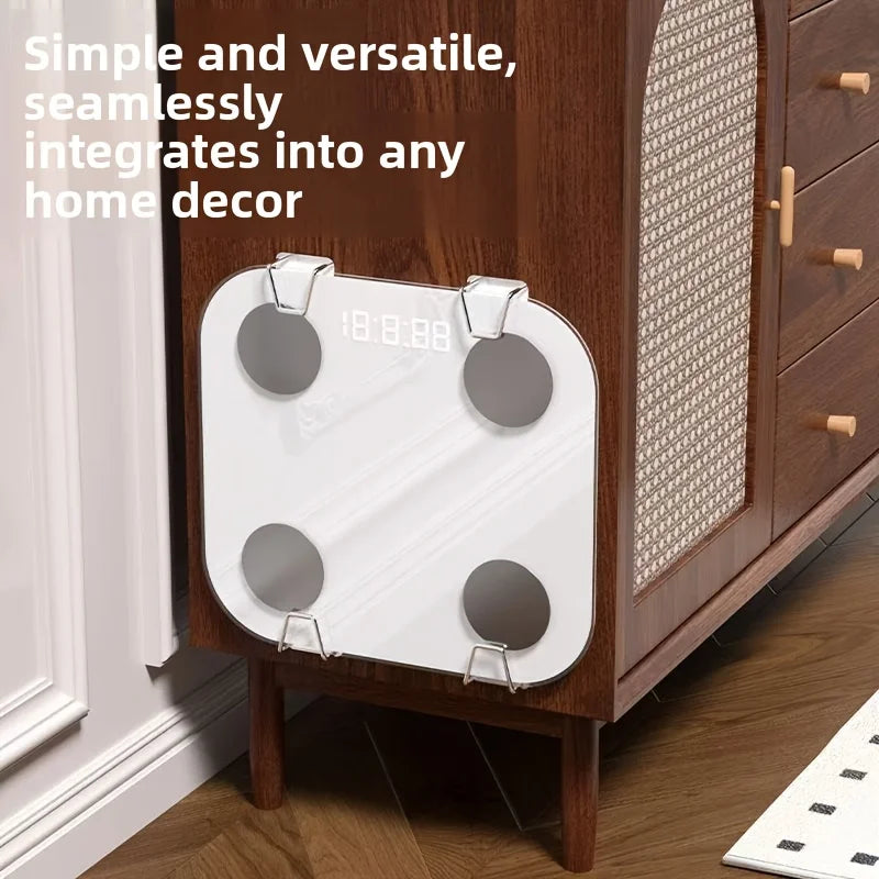 Wall-Mounted Weight Scale Holder | Stainless Steel Bracket