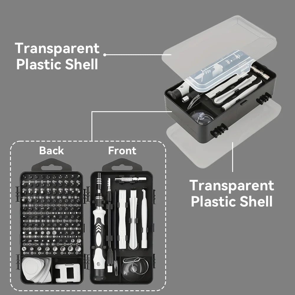 115-in-1 Precision Magnetic Screwdriver Set | Repair Kit