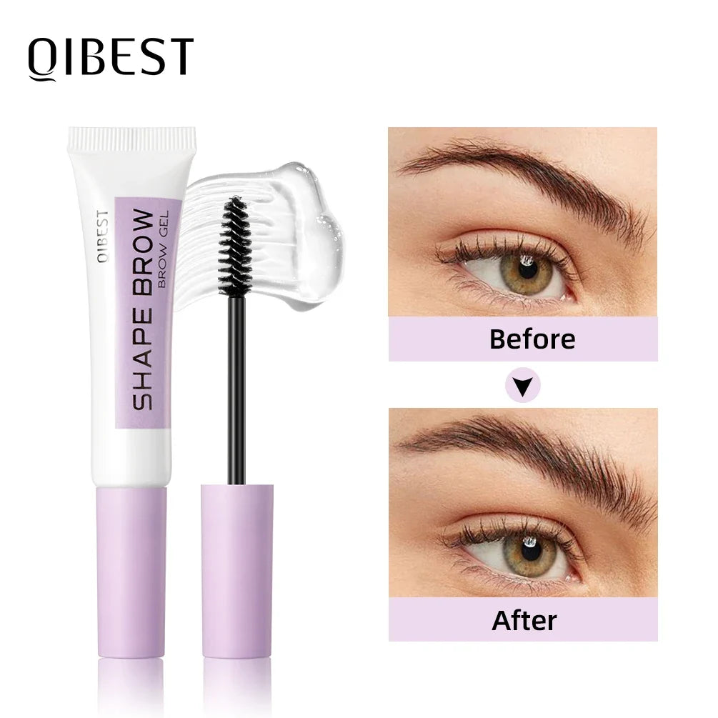 QIBEST Clear Eyebrow Soap Brow Gel – Long-Lasting Hold | 12g