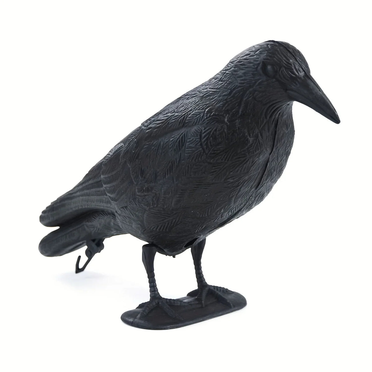 Simulation Black Raven Bird Crow Natural Prop Scary Pest Repellent