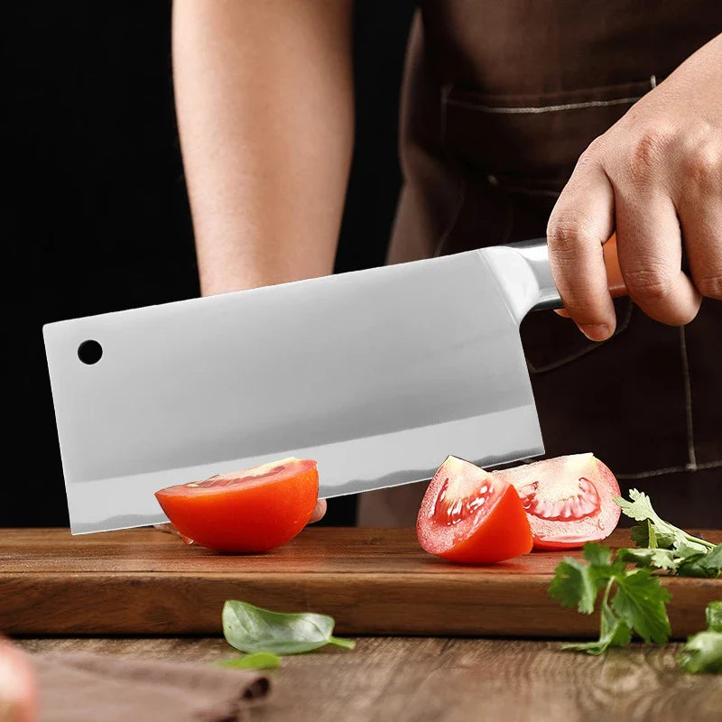 InLeung Japanese Chef Knife – Stainless Steel Kitchen Cleaver