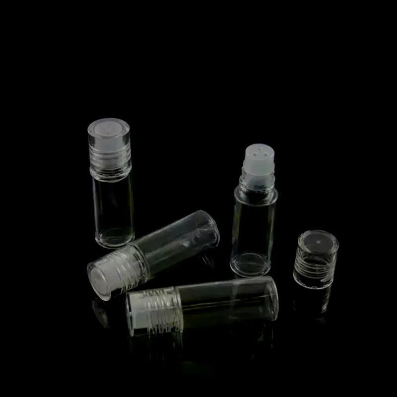 5-Pack 3ml Refillable Loose Powder Containers with Sifter