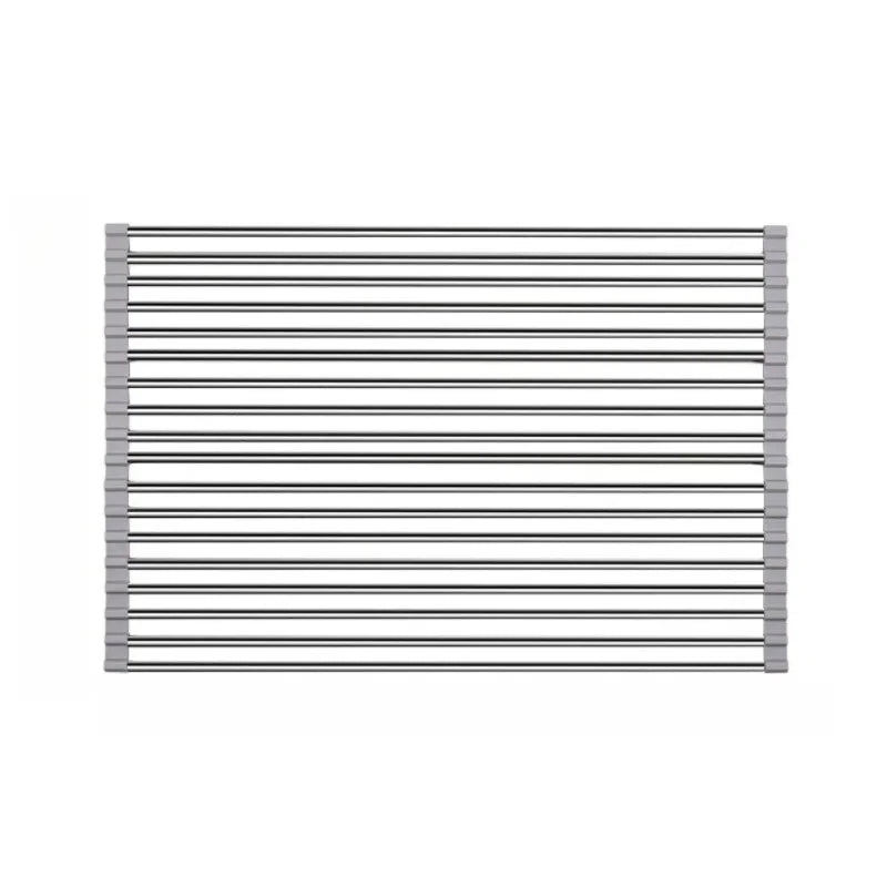 Foldable Stainless Steel Sink Drying Rack | Kitchen Dish Drainer