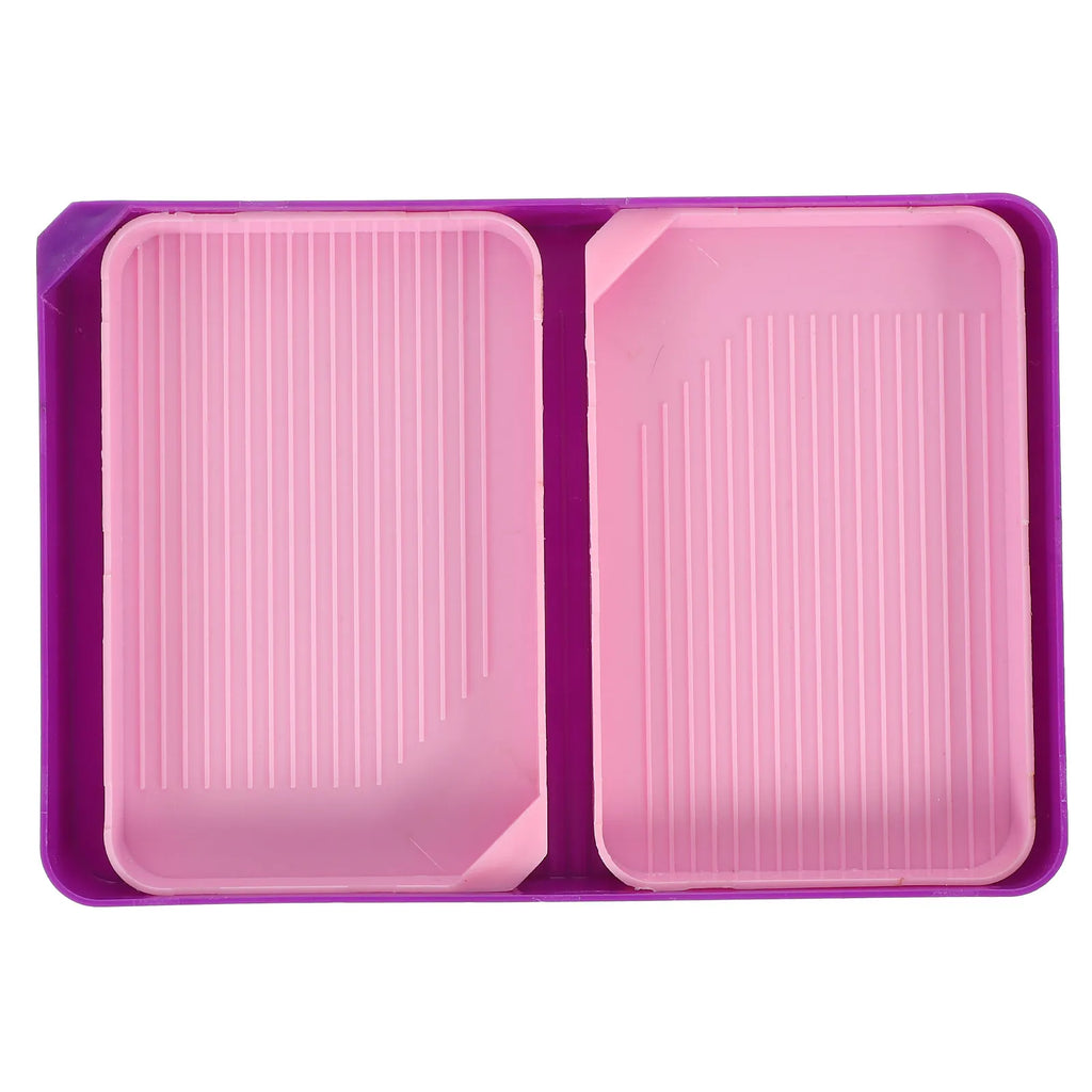Diamond Painting Rhinestone Sorting Tray & Bead Organizer Set
