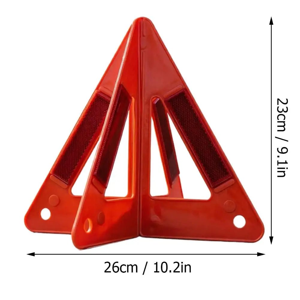 Foldable Reflective Emergency Warning Triangle | Road Safety