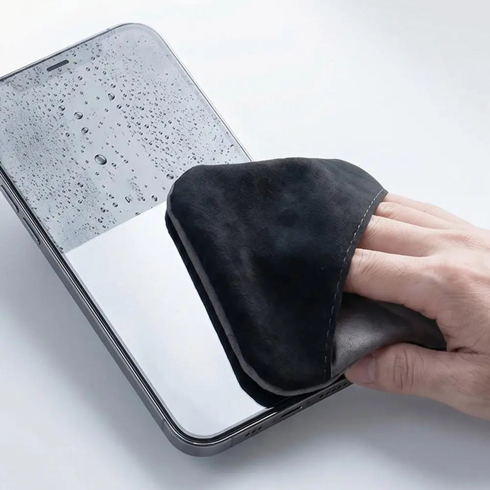 Double-Sided Microfiber Cleaning Cloth for Screens & Glass