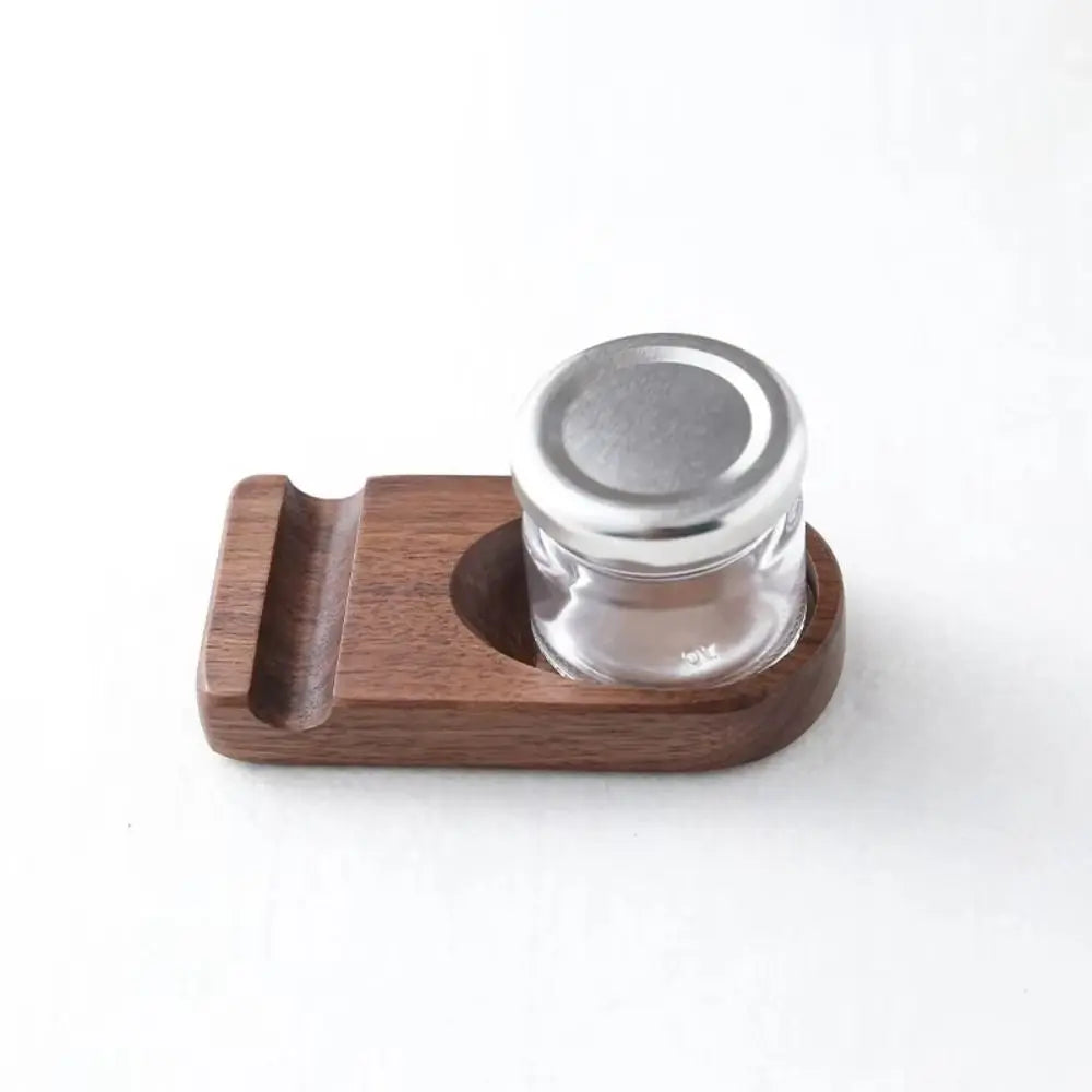Wooden Glass Dip Pen & Ink Holder – Calligraphy Storage Set