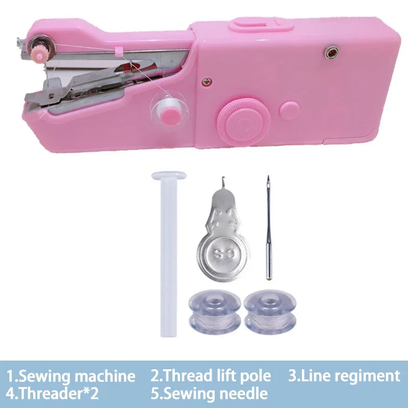 Industrial Sewing Machine Rope-free Manual Diy Arts Garden Portable