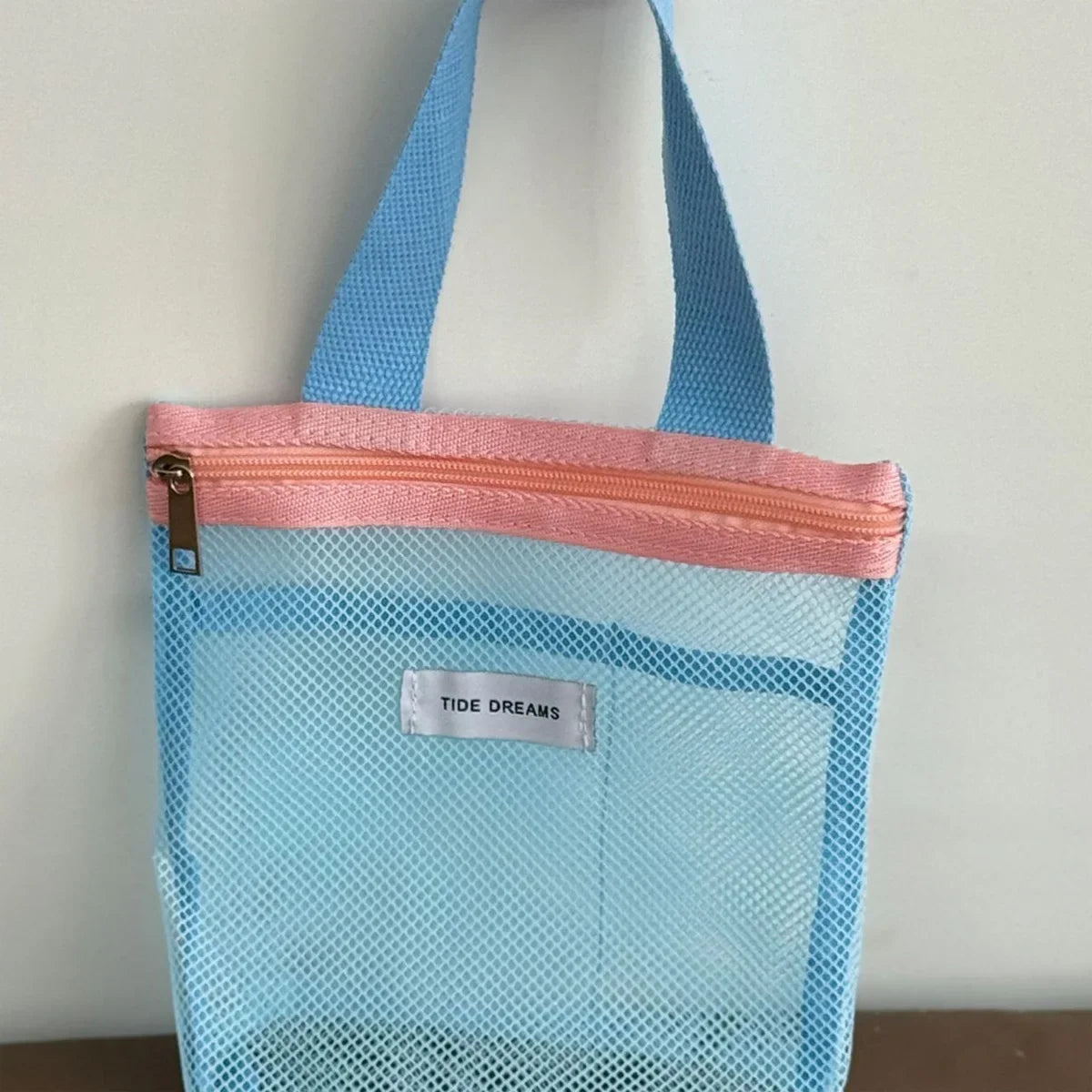 Mesh Makeup Toiletry Storage Bags Handbags Portable Travel Washing