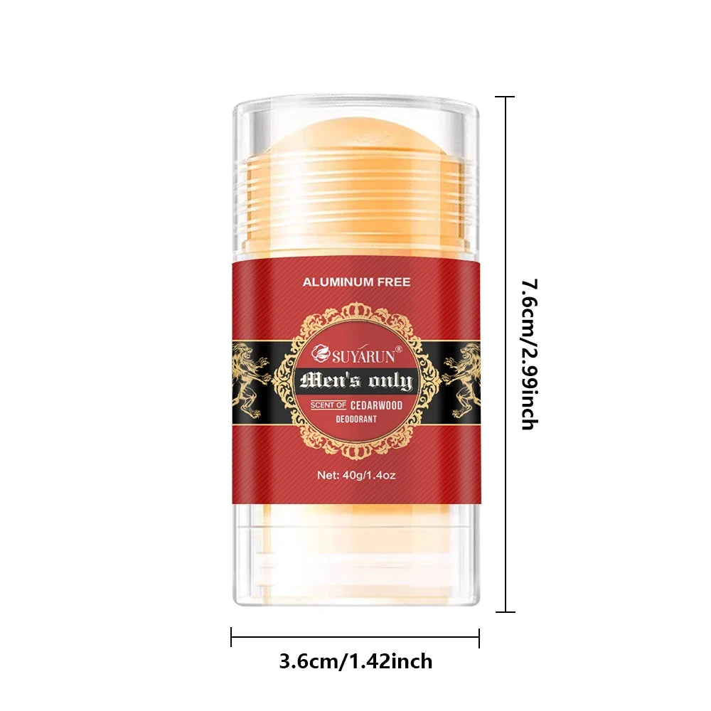 SUYARUN Natural Deodorant Stick – 48H Freshness, Sensitive Skin