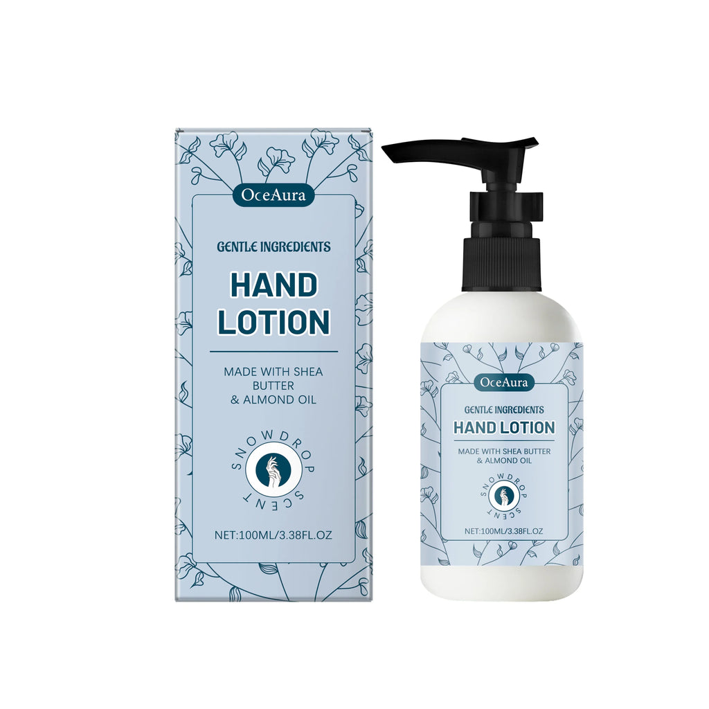 OceAura Shea Butter Hand Lotion – Moisturizing & Non-Greasy