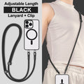 Stainless Steel Phone Lanyard Patch Clip | Metal Gasket Connector