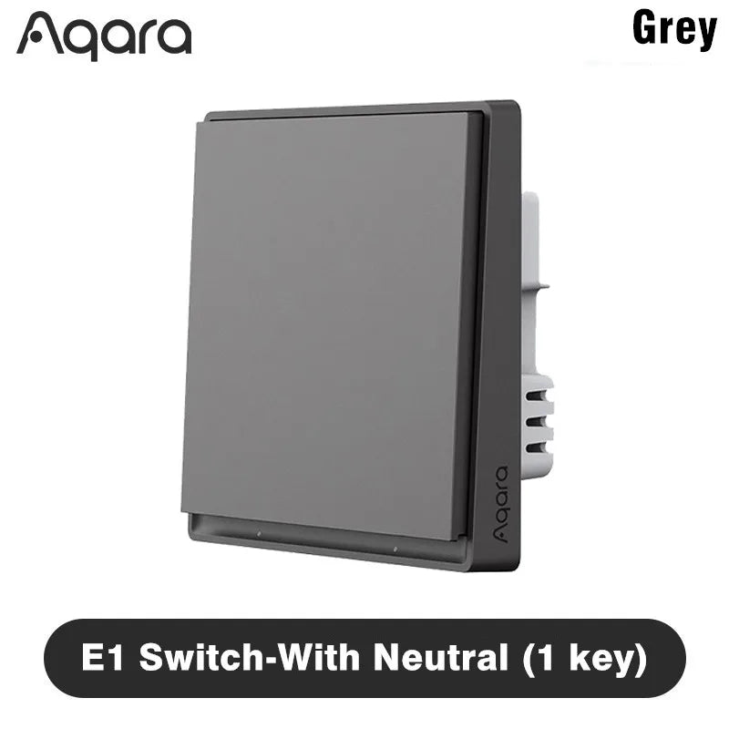 Aqara E1 Smart Wall Switch Zigbee 3 0 Wireless Key Light Fire Wire No