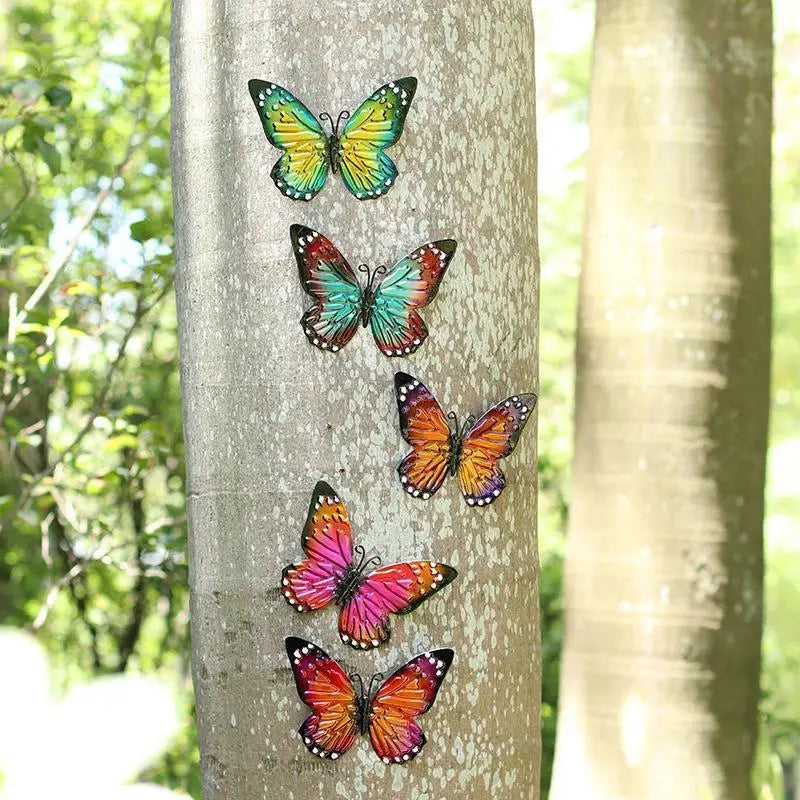 3D Metal Butterfly Wall Decor – Indoor & Outdoor Sculpture