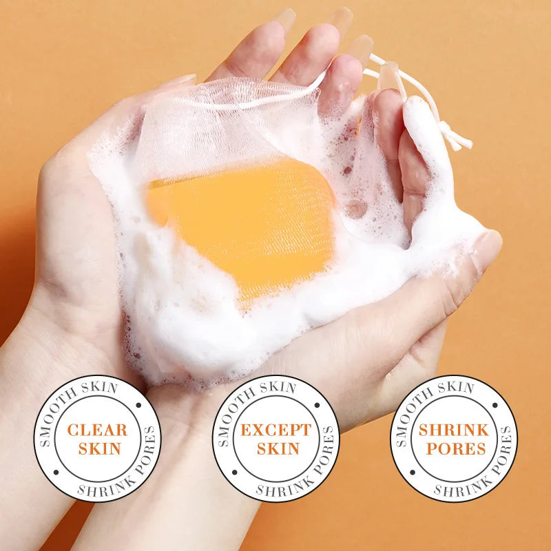 Rice & Turmeric Vitamin C Soap Bar | Face & Body Cleanser
