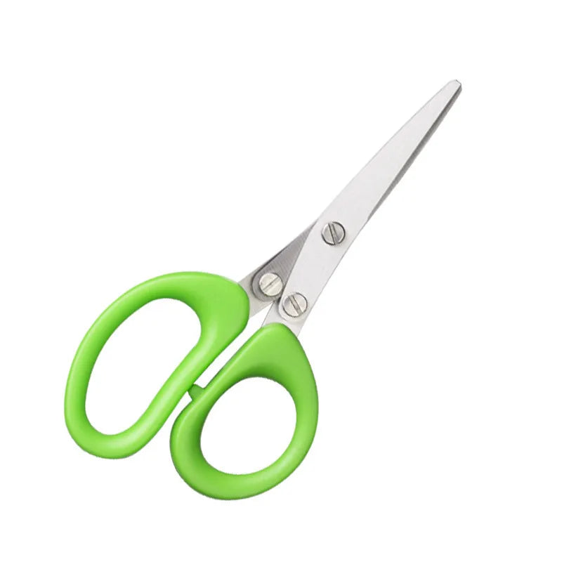 3 5 Layer Kitchen Scissors Multi Functional Stainless Steel Pepper