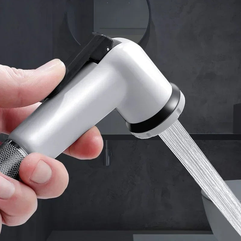 Handheld Bidet Sprayer – Adjustable ABS Toilet Nozzle & Flusher