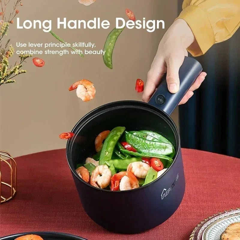 NOCCLILI 1.8L Portable Electric Hot Pot – Non-Stick, 220V
